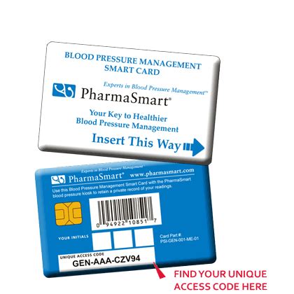 my blood pressure smart card|PharmaSmart Blood Pressure Tracker.